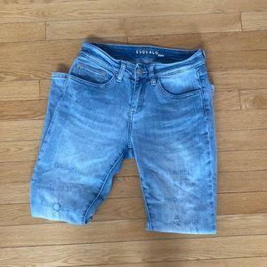 ESQUALO Jeans light wash skinny size 6